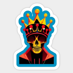 Skeleton king Sticker